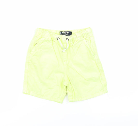 Next Boys Yellow   Chino Shorts Size 2-3 Years