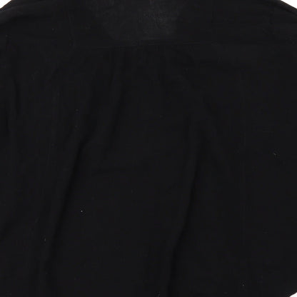 Womens UK Size 10 Atmosphere Black Basic Blouse