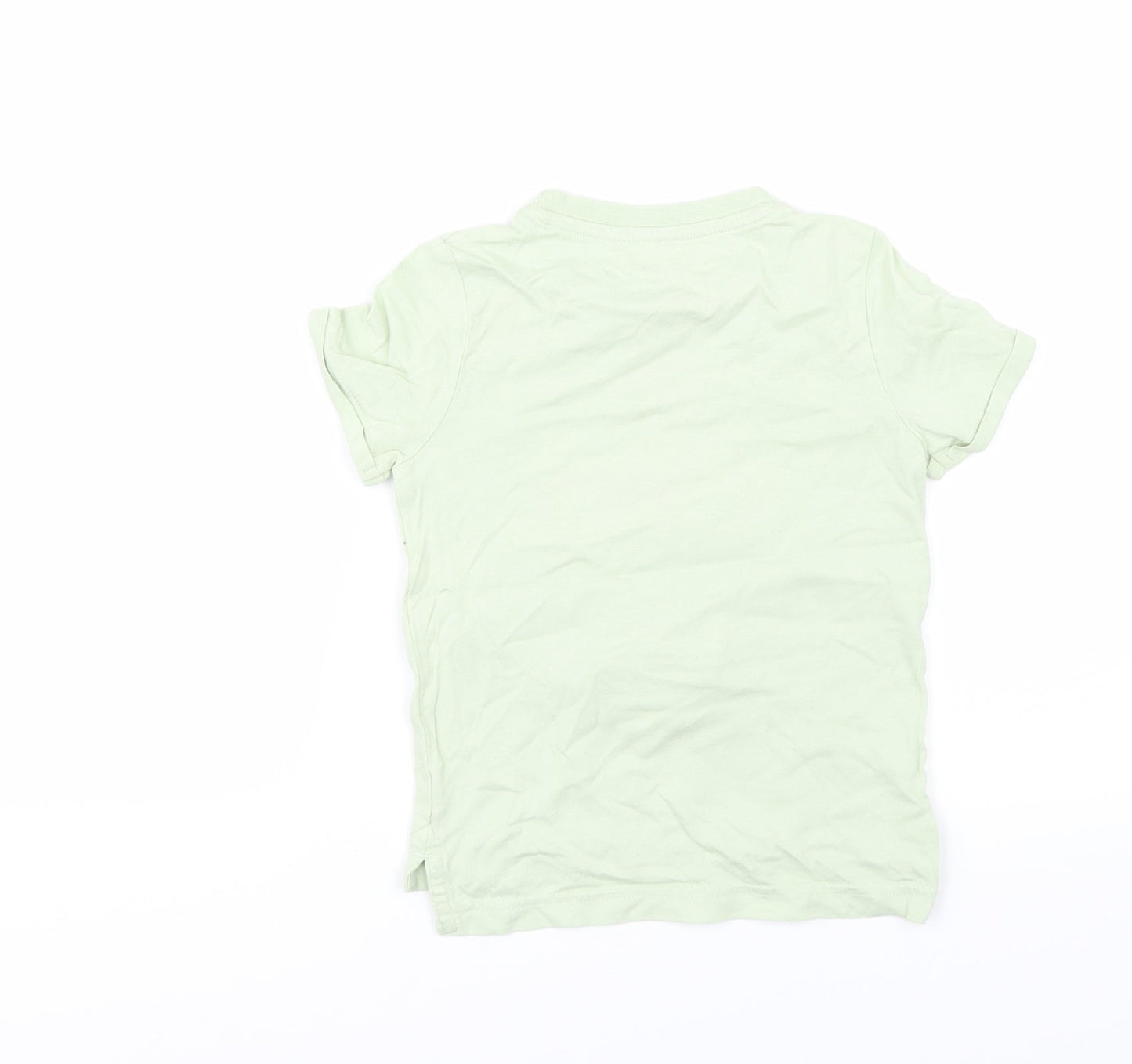 Nutmeg Boys Green  Jersey Basic T-Shirt Size 2-3 Years