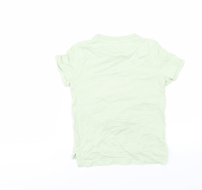 Nutmeg Boys Green  Jersey Basic T-Shirt Size 2-3 Years