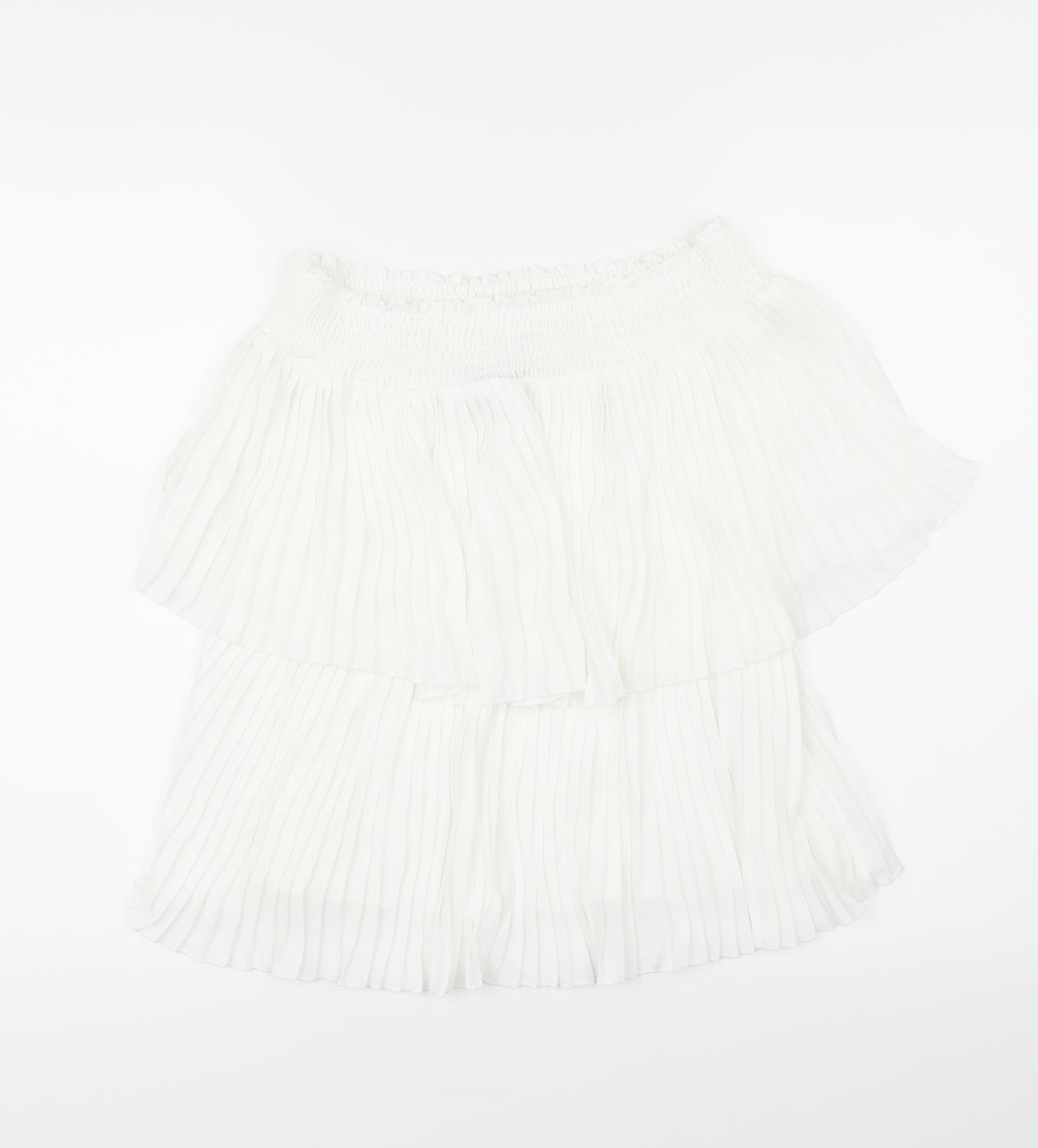 F&F Womens White   Basic Blouse Size 6