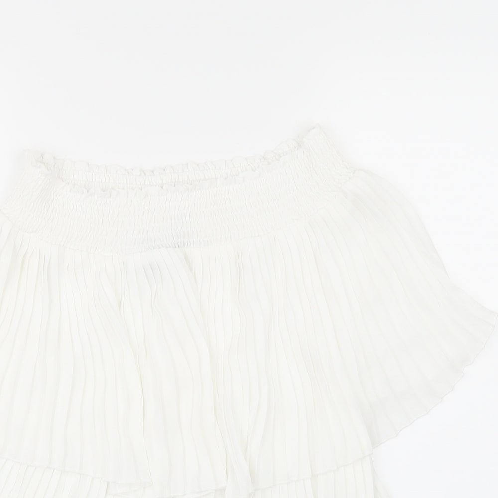 F&F Womens White   Basic Blouse Size 6