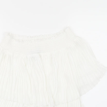 F&F Womens White   Basic Blouse Size 6