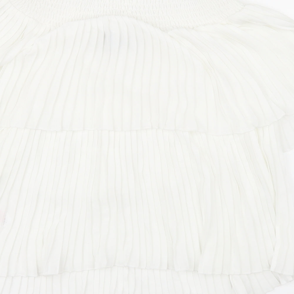 F&F Womens White   Basic Blouse Size 6