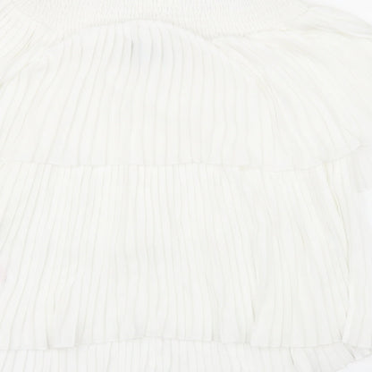 F&F Womens White   Basic Blouse Size 6