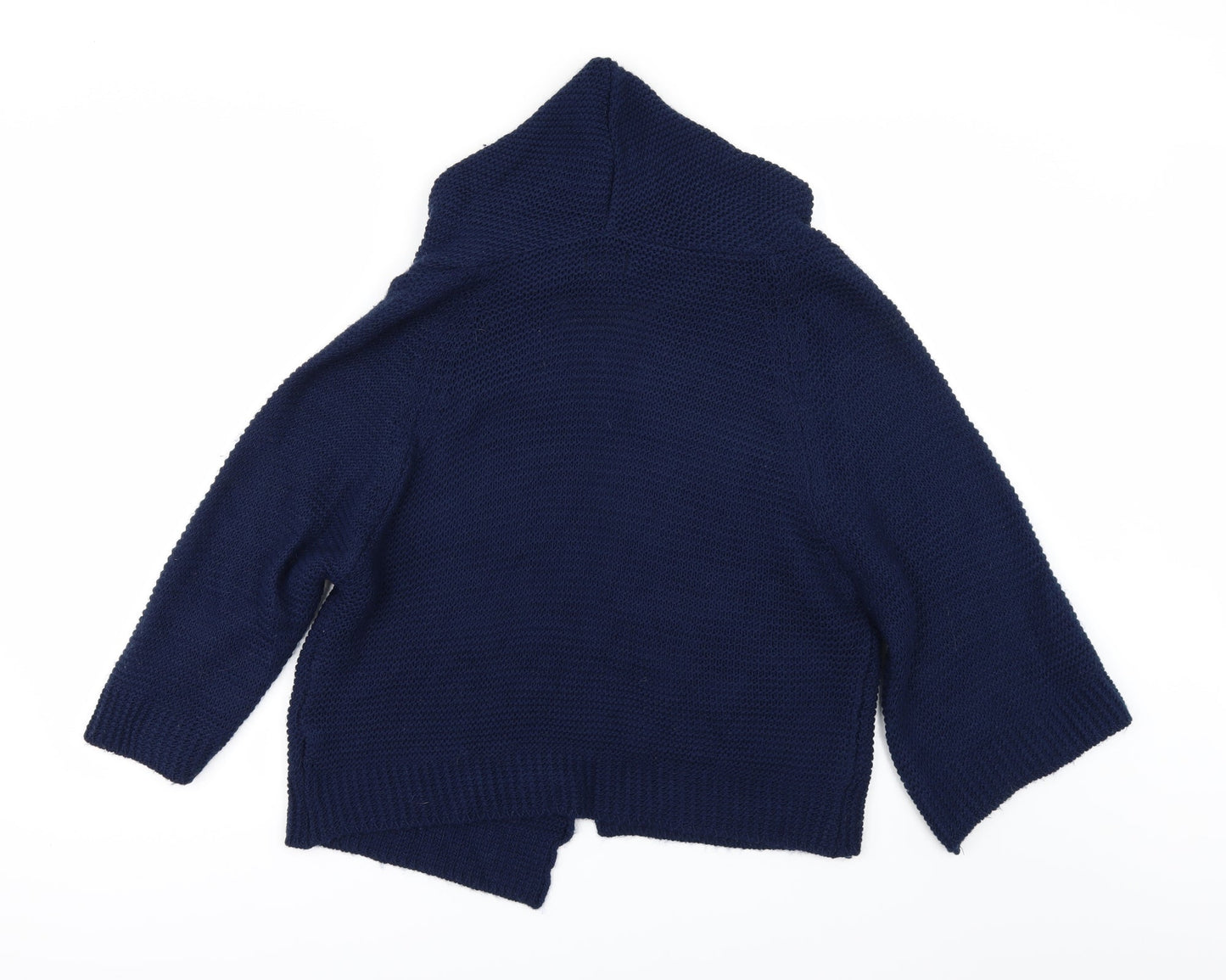Amanti Womens Blue  Knit Cardigan Jumper Size M