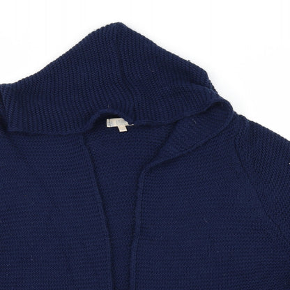 Amanti Womens Blue  Knit Cardigan Jumper Size M