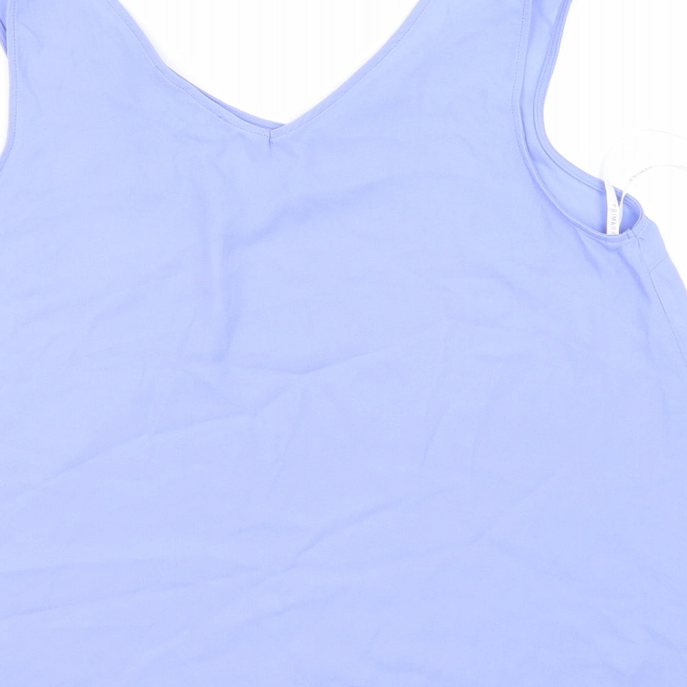 Primark Womens Purple  Satin Basic Tank Size 10