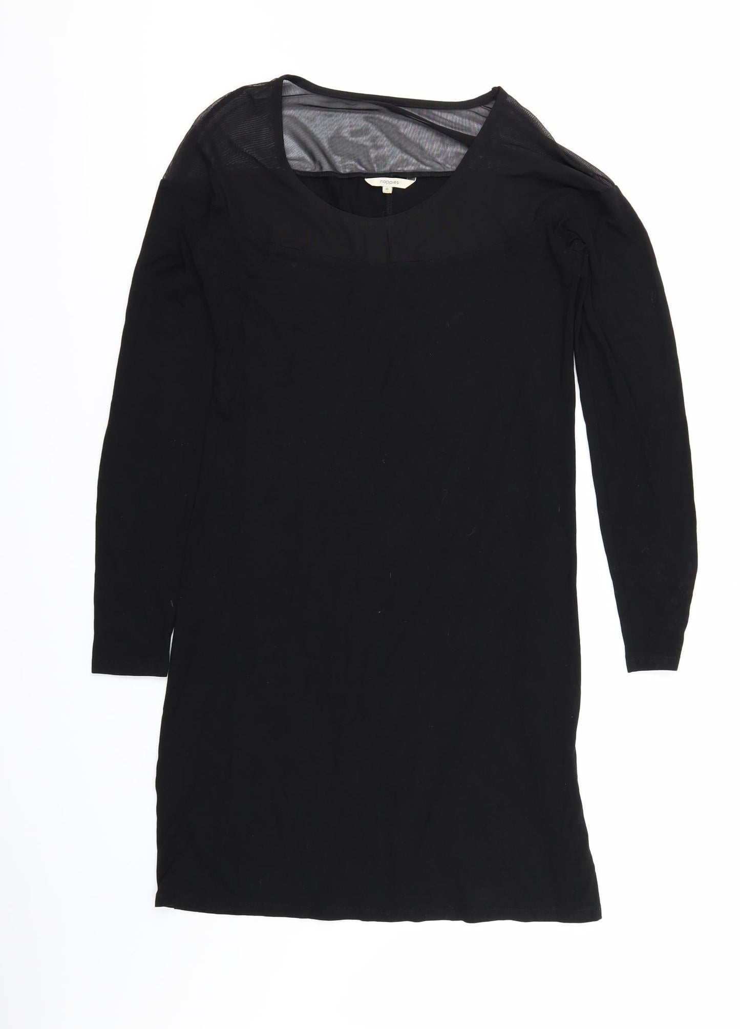 Nappies Womens Black  Jersey Shift