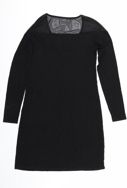 Nappies Womens Black  Jersey Shift