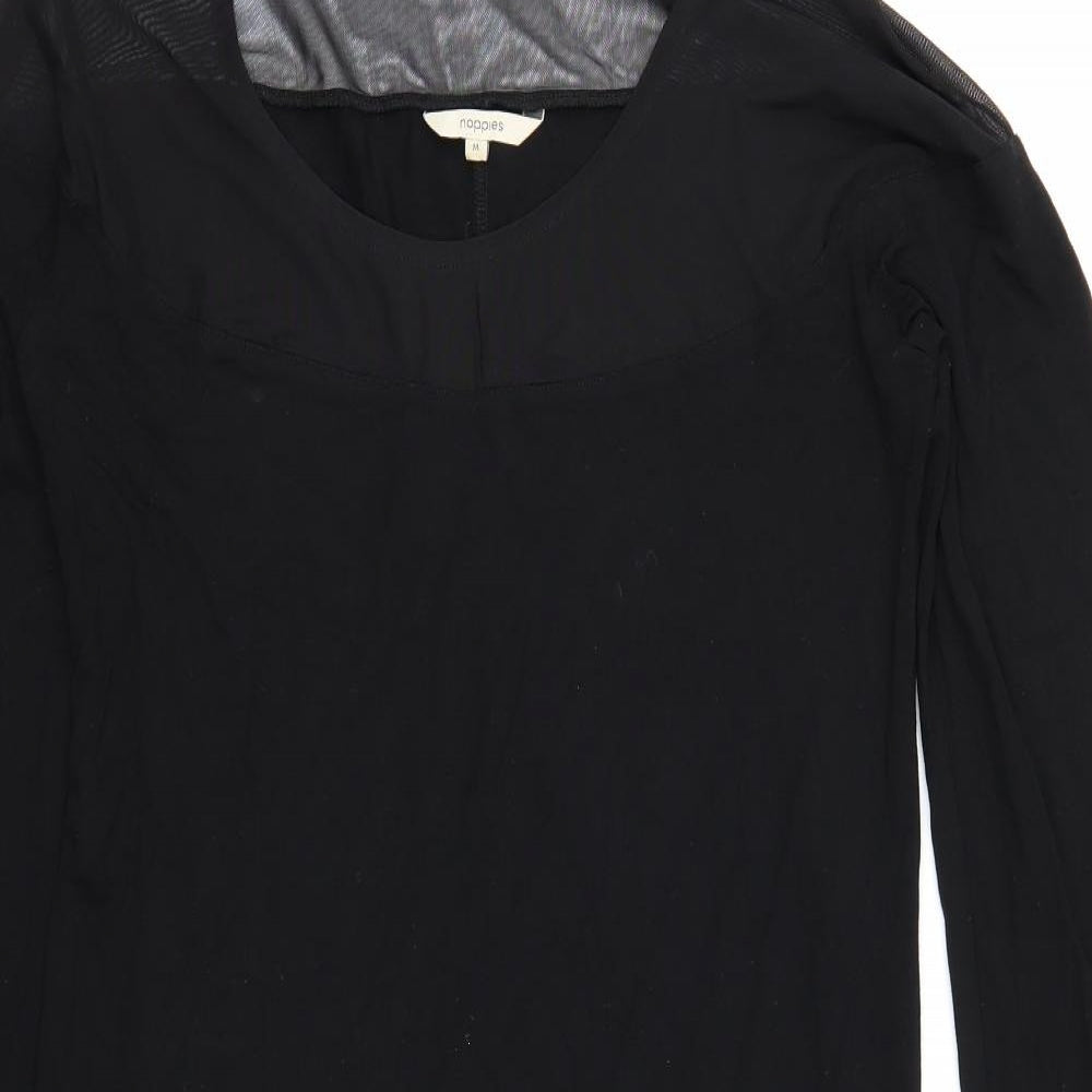Nappies Womens Black  Jersey Shift