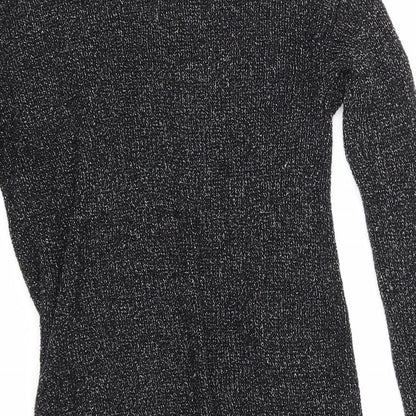 Womens UK Size 8 NEXT Black Basic T-Shirt