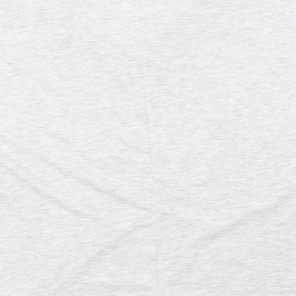 Papaya Womens Grey Animal Print  Basic T-Shirt Size 14