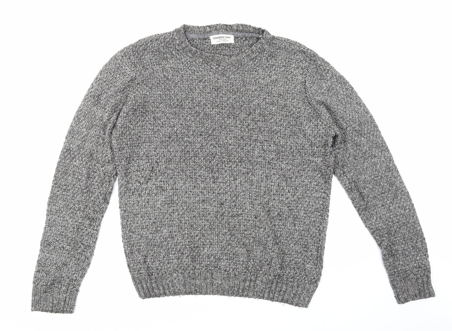 cedarwood state Mens Grey   Pullover Jumper Size M