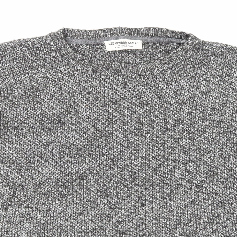 cedarwood state Mens Grey   Pullover Jumper Size M