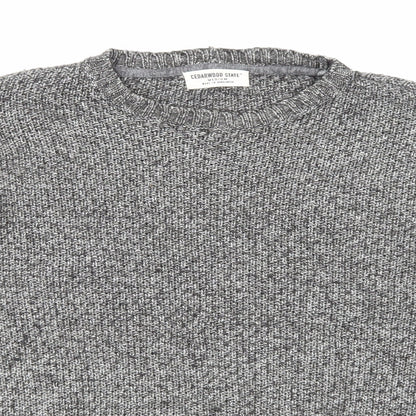 cedarwood state Mens Grey   Pullover Jumper Size M