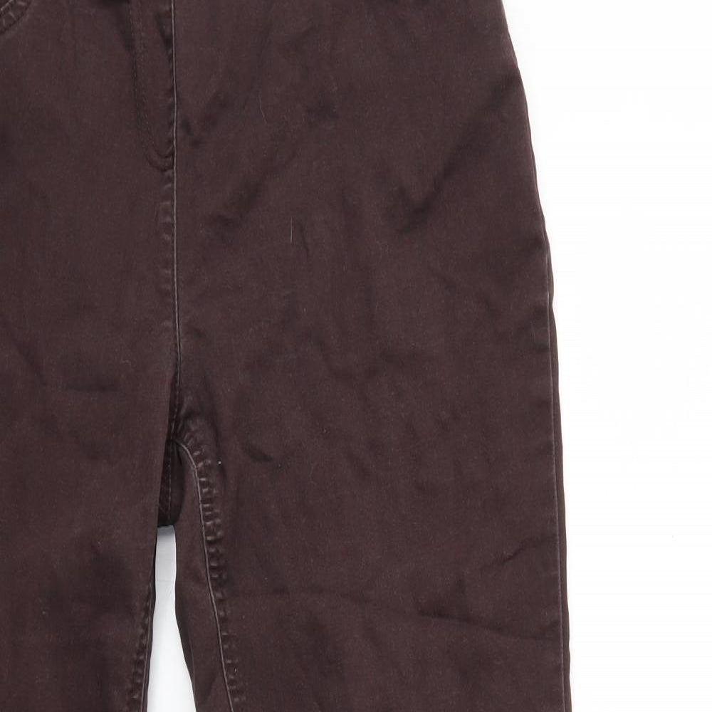 George Womens Red  Denim Skinny Jeans Size 30 in L25 in