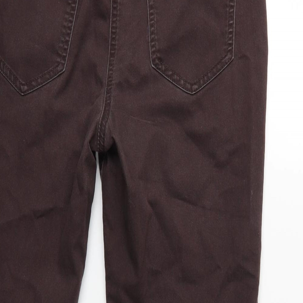 George Womens Red  Denim Skinny Jeans Size 30 in L25 in