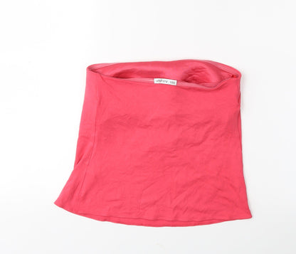 Womens UK Size 12 Marks and Spencer Pink Basic Tank