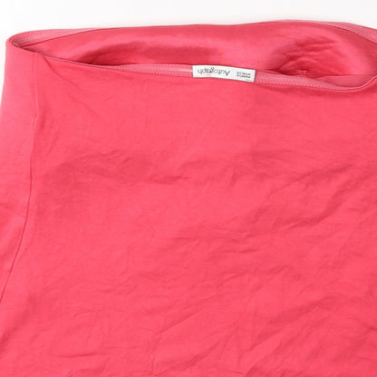 Womens UK Size 12 Marks and Spencer Pink Basic Tank