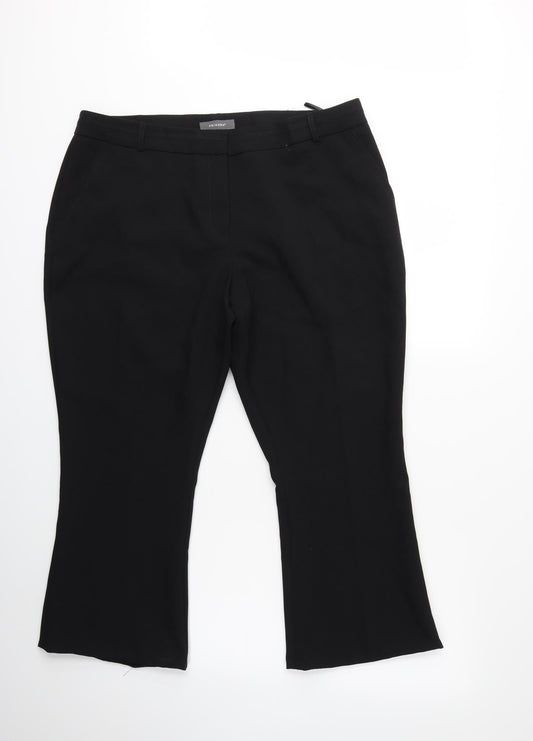 Primark Womens Black   Trousers  Size 18 L23 in