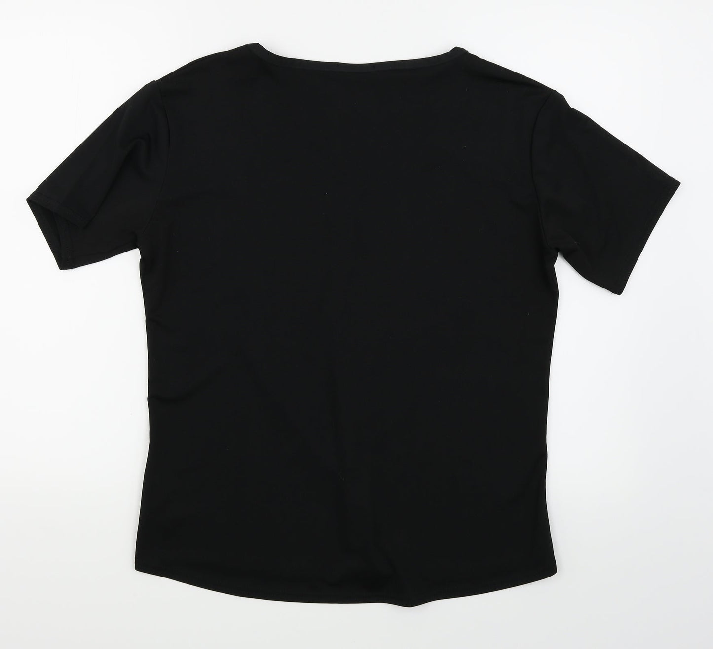 Etien Womens Black   Basic Blouse Size L