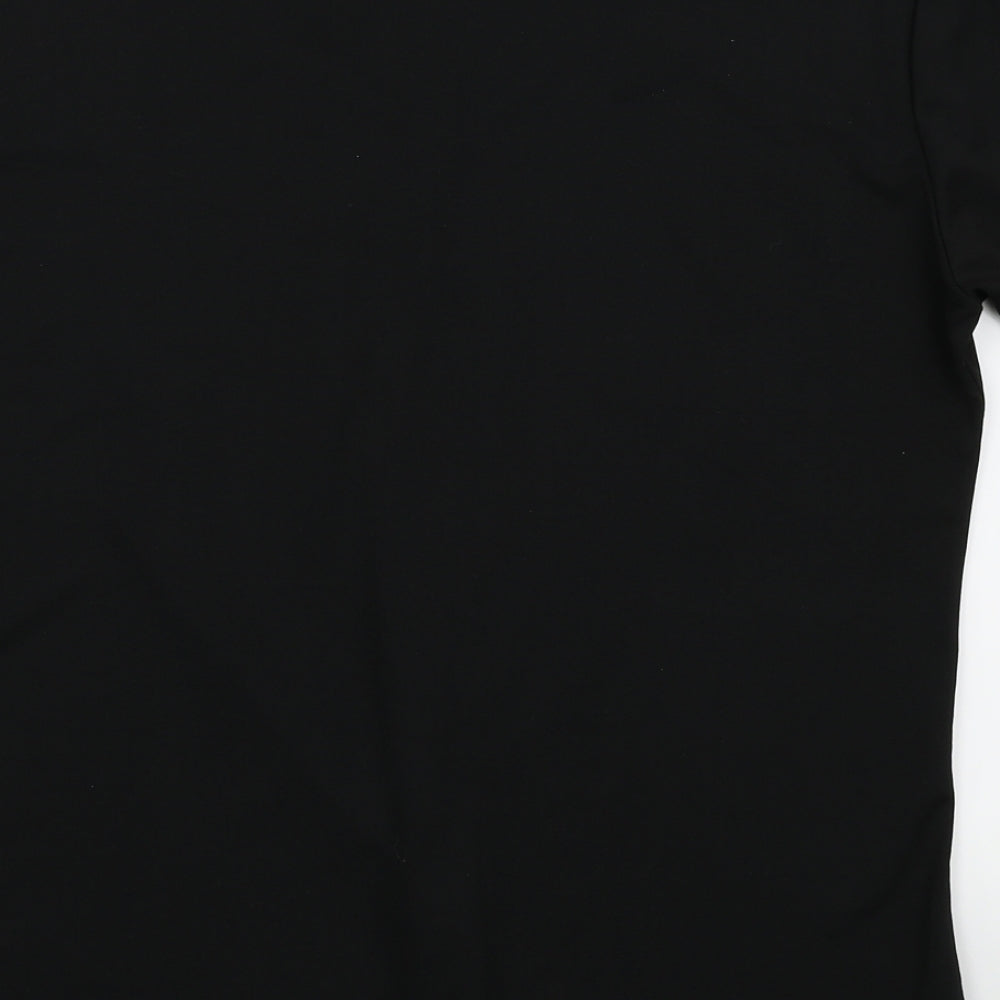 Etien Womens Black   Basic Blouse Size L