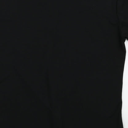Etien Womens Black   Basic Blouse Size L
