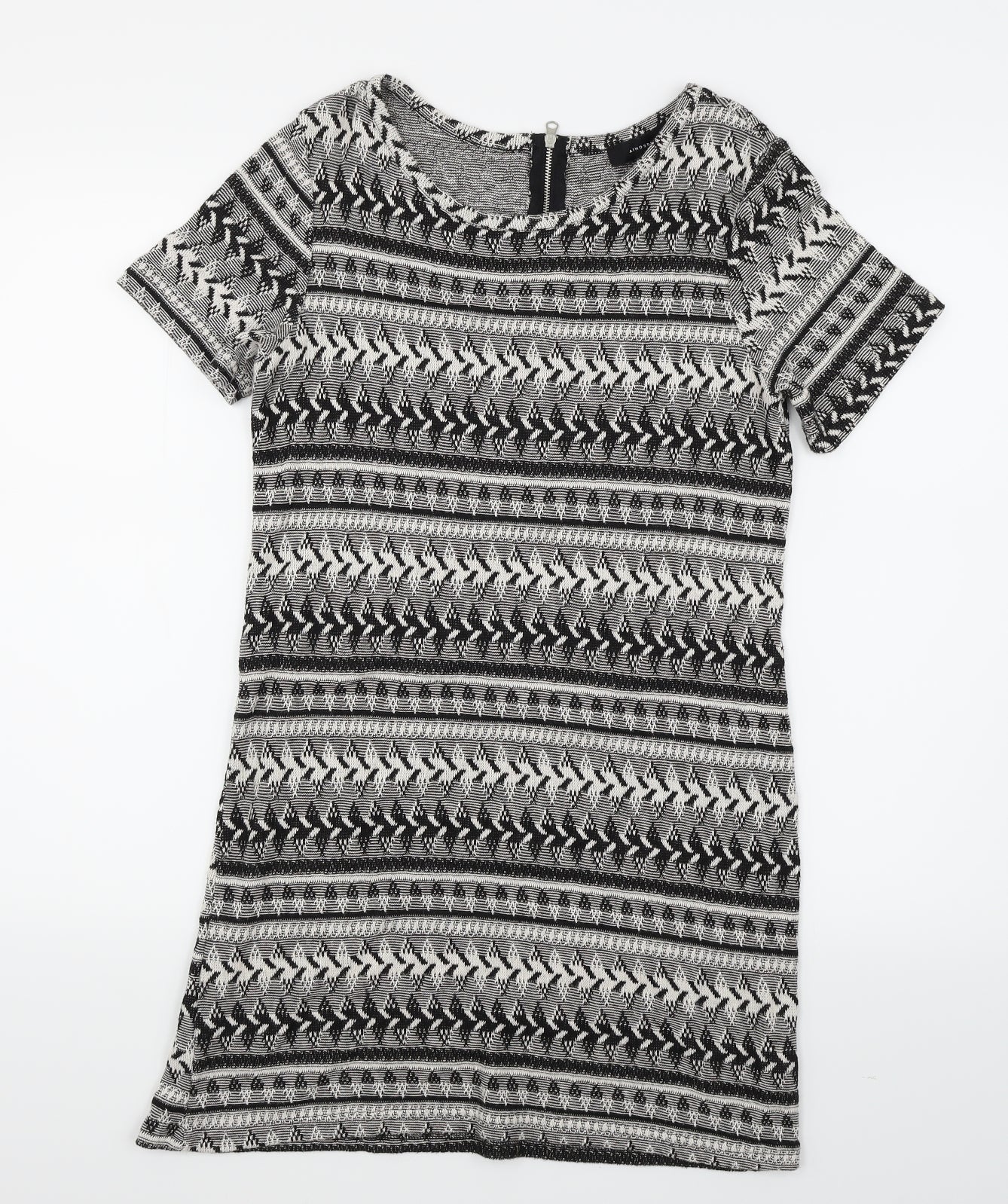 Atmosphere Womens Black Striped  Bodycon  Size 10