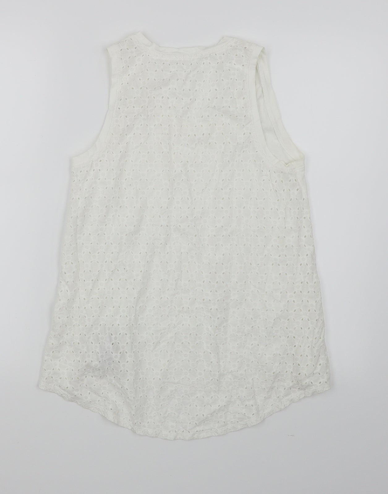 Womens UK Size XS Gap White Basic T-Shirt