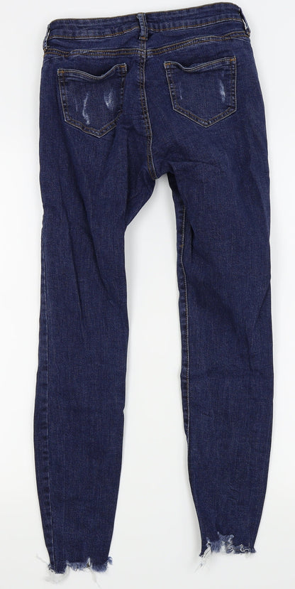 Womens UK Size 8 denim and co Regular Fit Skinny Blue Jeans