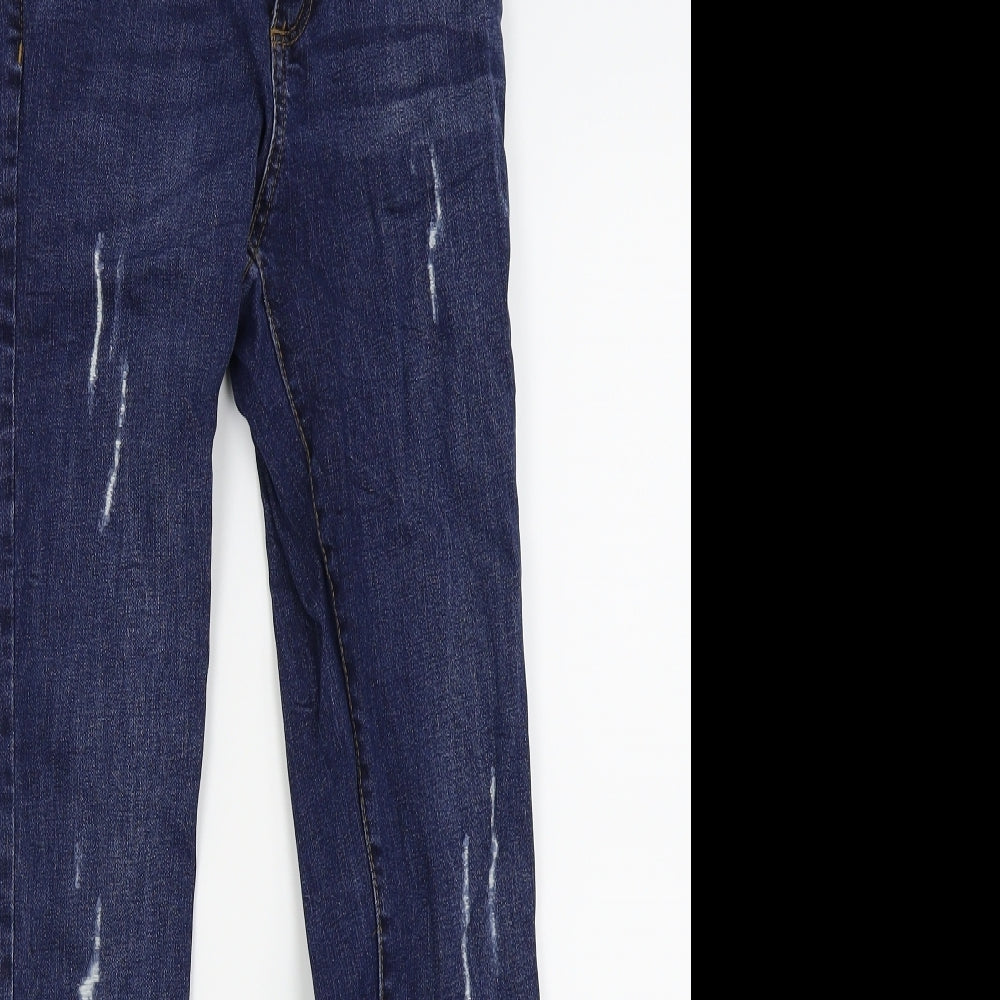 Womens UK Size 8 denim and co Regular Fit Skinny Blue Jeans