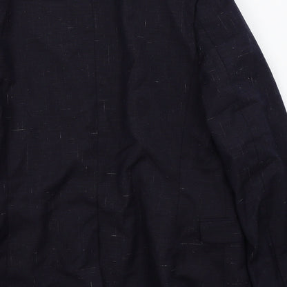 Mens UK Size 38 H&M Regular Blue Suit Jacket