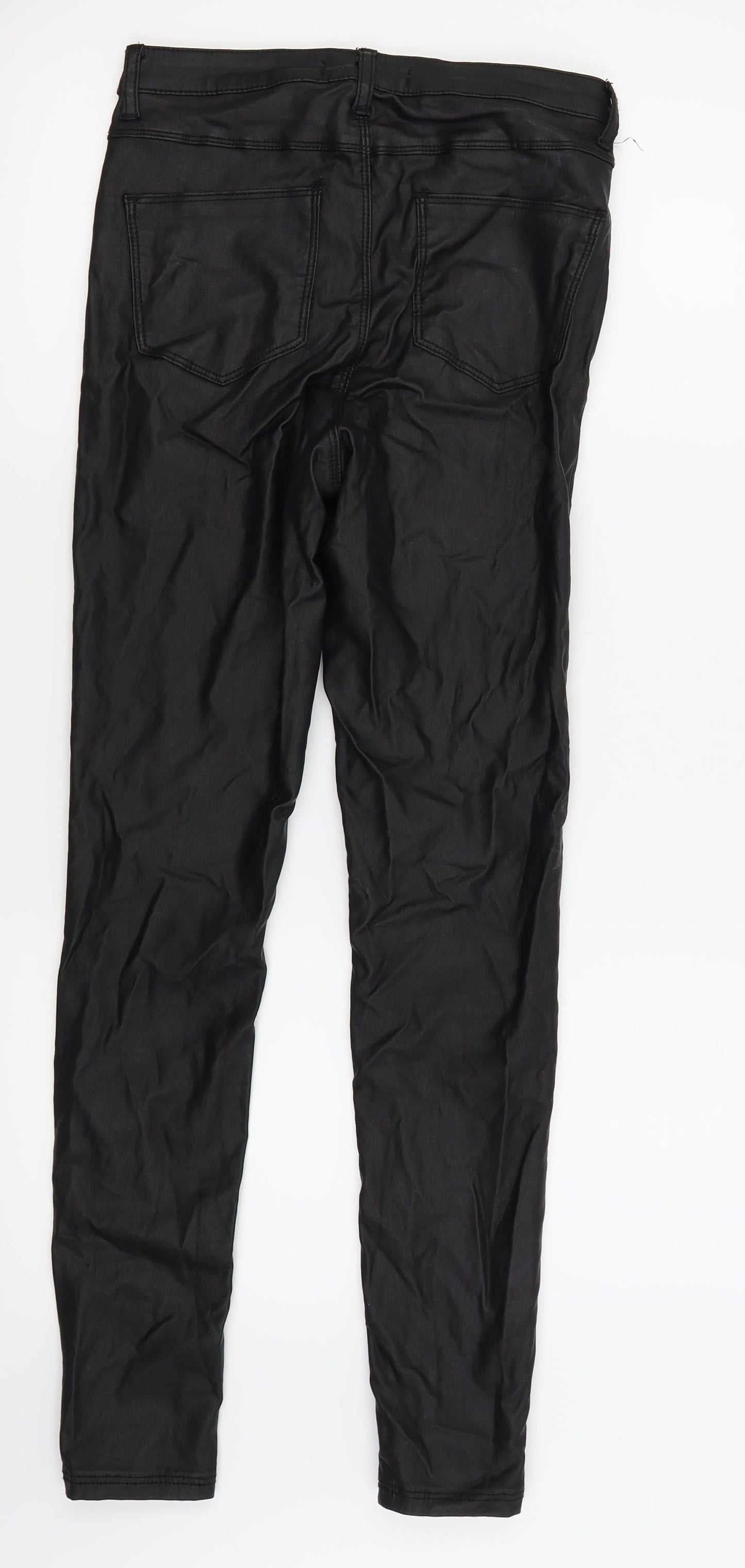 Womens UK Size 10 denim and co Regular Fit Skinny Black Jeans