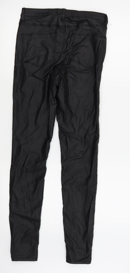 Womens UK Size 10 denim and co Regular Fit Skinny Black Jeans