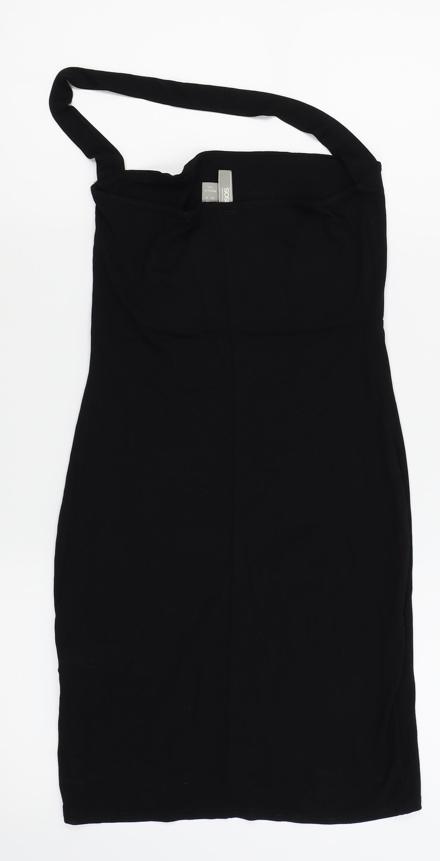 ASOS Womens Black   Pencil Dress  Size 8