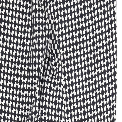 Womens UK Size 8 H&M Regular Fit Carrot Black Trousers