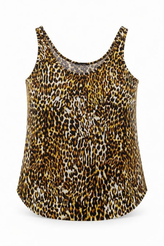 Womens UK Size 8 Atmosphere Multicoloured Basic Tank