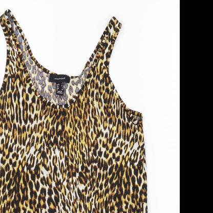 Womens UK Size 8 Atmosphere Multicoloured Basic Tank