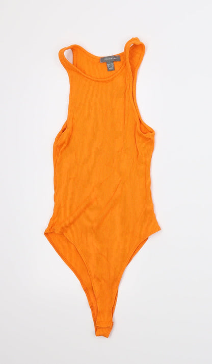 Primark Womens Orange   Leotard One-Piece Size S