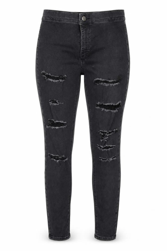 Womens UK Size 28 in Topshop Regular Fit Skinny Grey Jeans