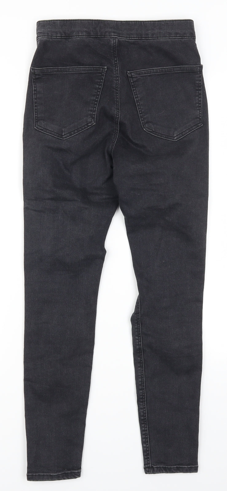 Topshop Womens Grey  Denim Skinny Jeans Size 28 in L27 in