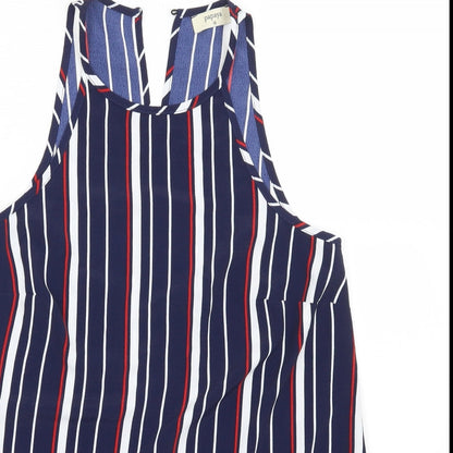 Matalan Womens Blue   Basic Tank Size 10