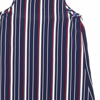 Matalan Womens Blue   Basic Tank Size 10