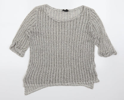 Topshop Womens Grey   Pullover Jumper Size 8