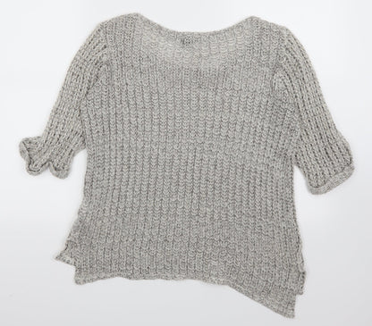 Topshop Womens Grey   Pullover Jumper Size 8