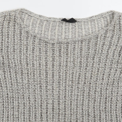 Topshop Womens Grey   Pullover Jumper Size 8