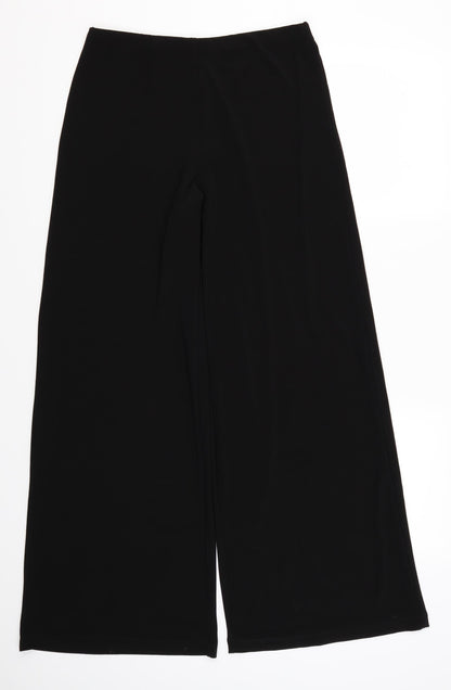 Womens UK Size 30 in Preworn Regular Fit  Black Trousers