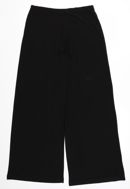 Womens UK Size 30 in Preworn Regular Fit  Black Trousers
