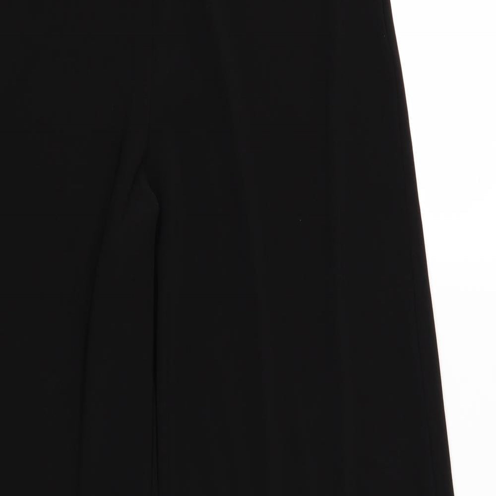 Womens UK Size 30 in Preworn Regular Fit  Black Trousers